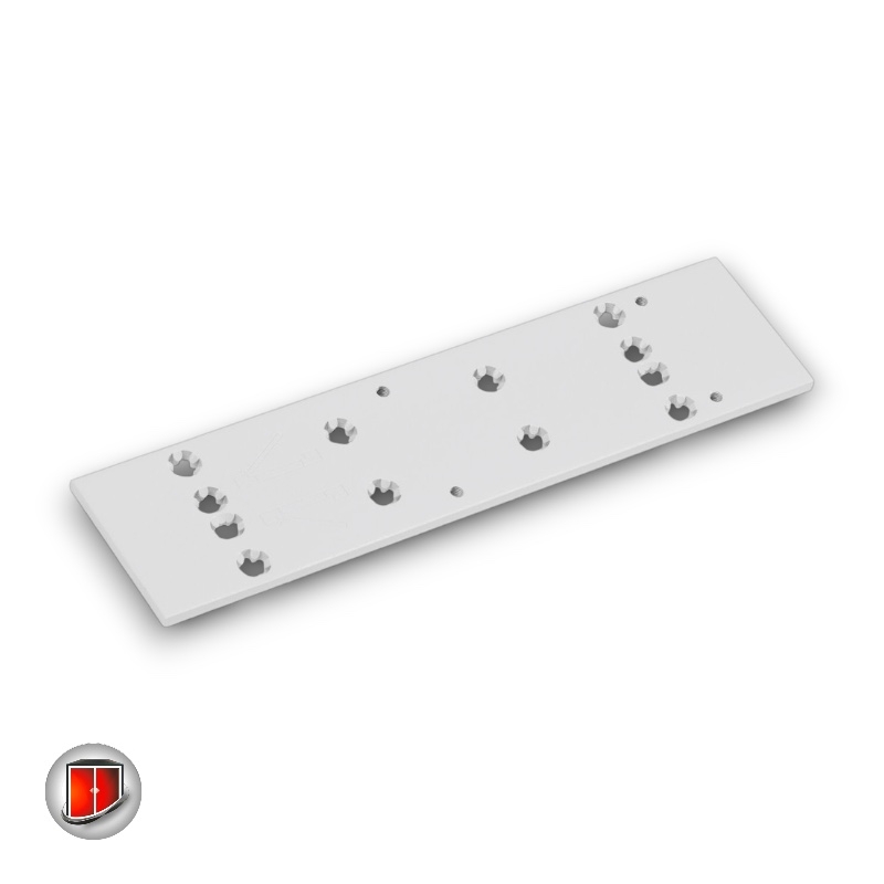 Montageplatte TS 83 EN 3-6, RAL 9016